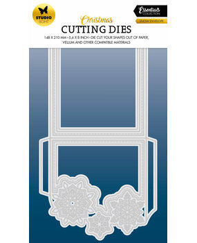 Studio Light Snow Envelope Christmas Essentials Cutting Dies (SL-ES-CD564) (OUTLET)