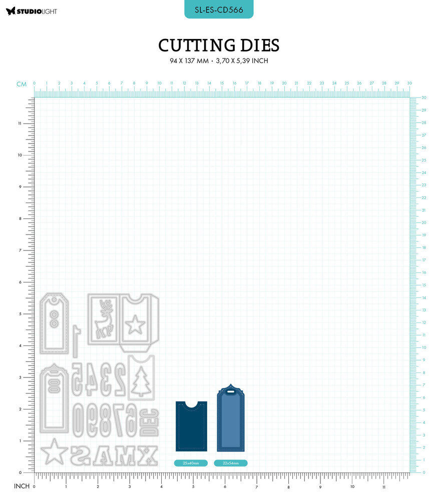 Studio Light Mini Pocket Christmas Essentials Cutting Dies (SL-ES-CD566) (OUTLET) Studio Light Mini Pocket Christmas Essentials Cutting Dies (SL-ES-CD566) (OUTLET)