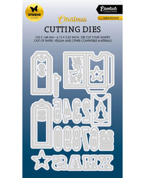 Studio Light Mini Pocket Christmas Essentials Cutting Dies (SL-ES-CD566) (OUTLET) Studio Light Mini Pocket Christmas Essentials Cutting Dies (SL-ES-CD566) (OUTLET)