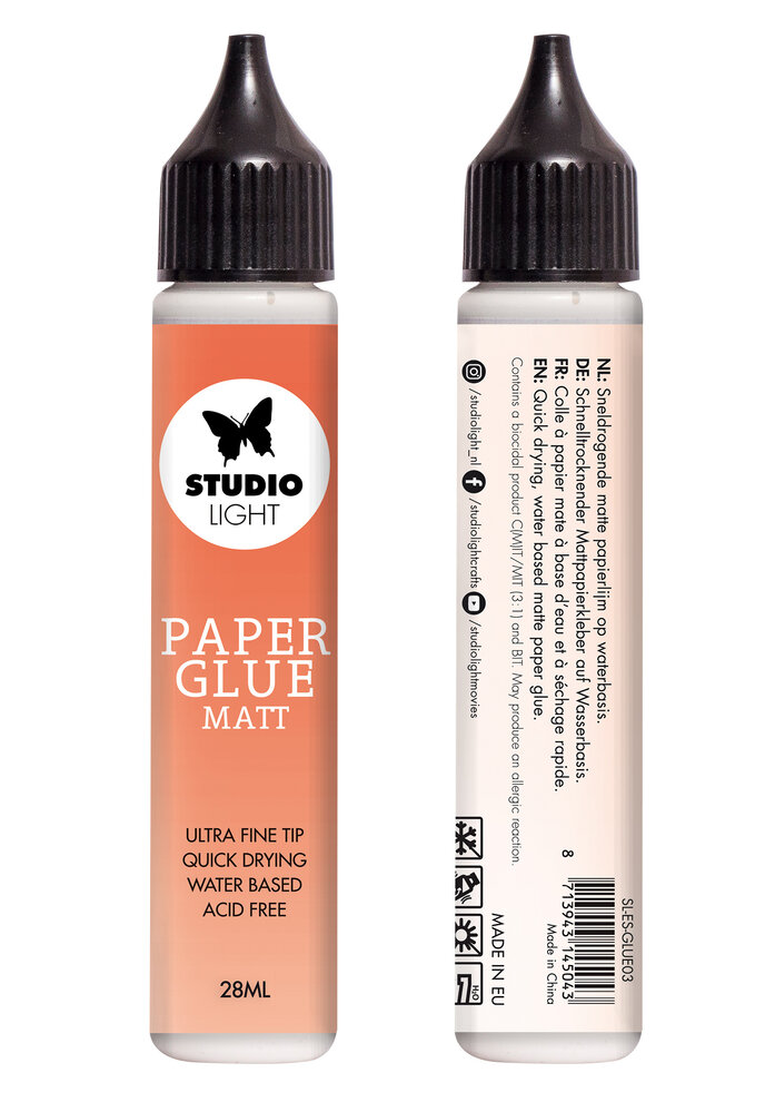 Studio Light Paper Glue Matte 28ml (SL-ES-GLUE03) (BASIC) Studio Light Paper Glue Matte 28ml (SL-ES-GLUE03) (BASIC)