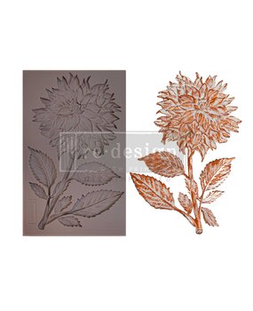 Re-Design with Prima Sweet Dahlia 5x8 Inch Decor Mould (665319) (DISCONTINUED)