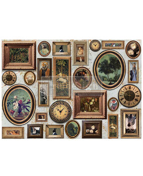 Re-Design with Prima Fancy Friends A1 Decor Rice Paper  (665401) (DISCONTINUED)