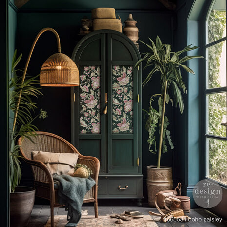 Re-Design with Prima Boho Paisley 24x35 Inch Decor Transfers (665531) (DISCONTINUED) Re-Design with Prima Boho Paisley 24x35 Inch Decor Transfers (665531) (DISCONTINUED)