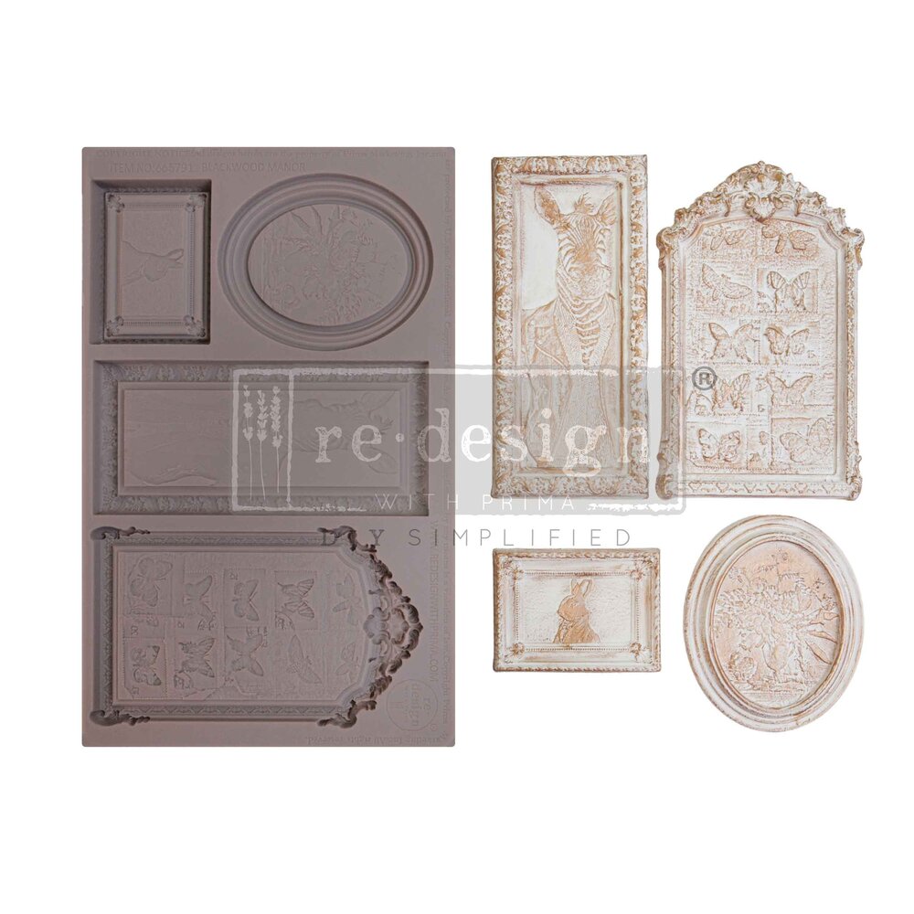 Re-Design with Prima Blackwood Manor 5x8 Inch Decor Mould (665791) (DISCONTINUED) Re-Design with Prima Blackwood Manor 5x8 Inch Decor Mould (665791) (DISCONTINUED)