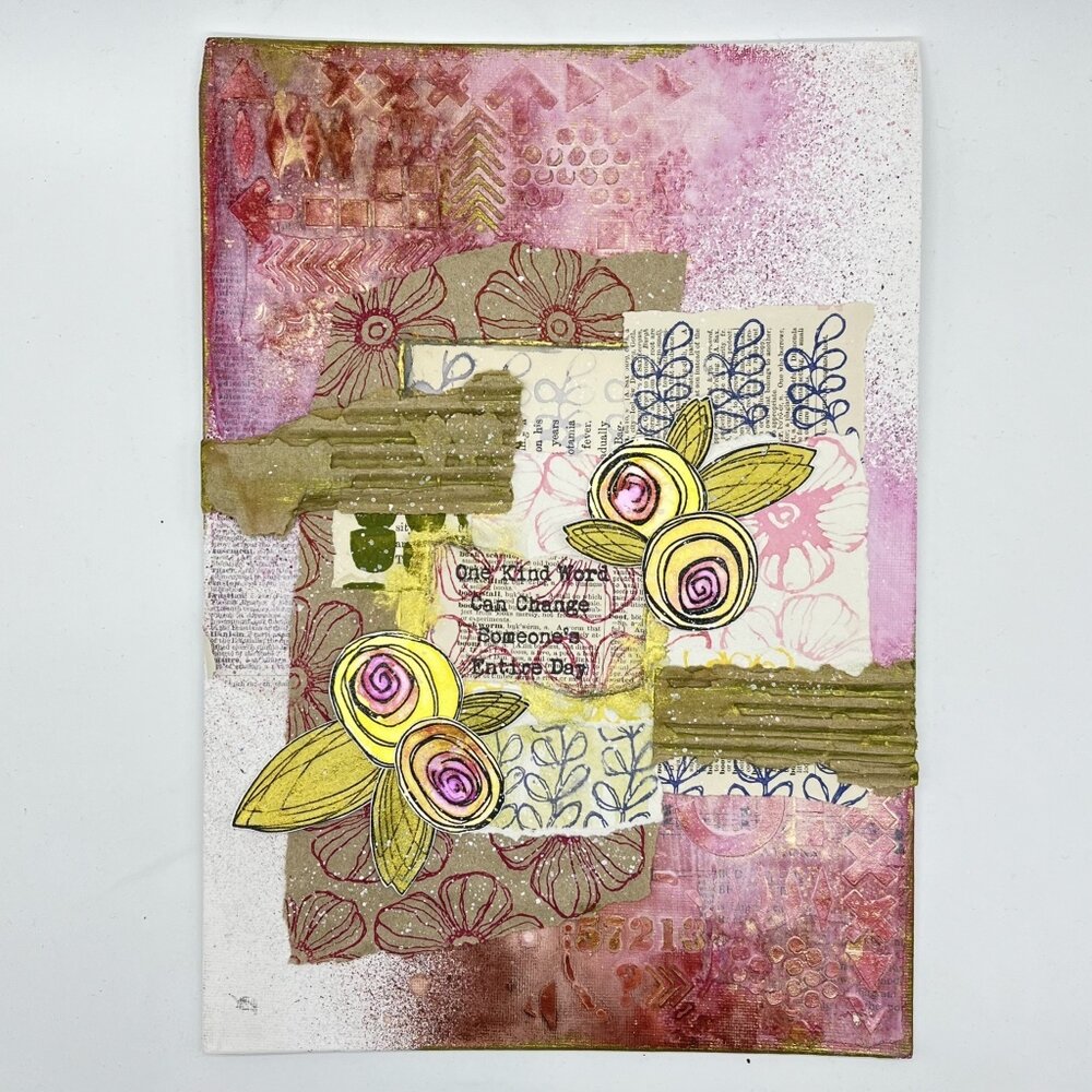 IndigoBlu Cinnamon Swirls A6 Rubber Stamps (IND0816) (DISCONTINUED)