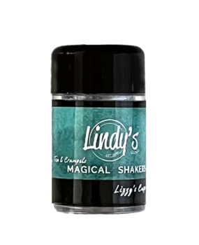 Lindy's Stamp Gang Lizzy's Cuppa' Tea Teal Magical Shaker 2.0 (mshaker-006)