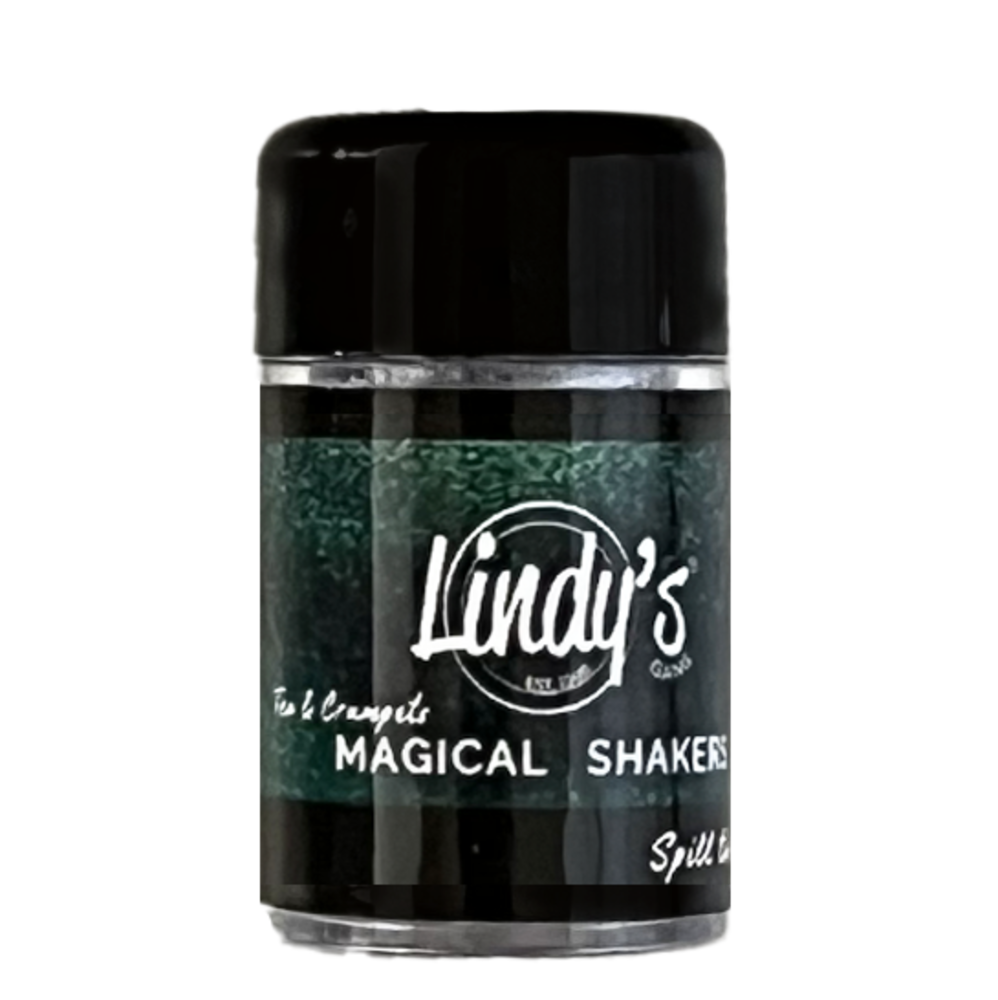 Lindy's Stamp Gang Spill the Tea Teal Magical Shaker 2.0 (mshaker-008)