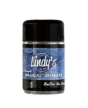 Lindy's Stamp Gang Butter the Toast Blue Magical Shaker 2.0 (mshaker-009)