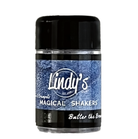 Lindy's Stamp Gang Butter the Toast Blue Magical Shaker 2.0 (mshaker-009) Lindy's Stamp Gang Butter the Toast Blue Magical Shaker 2.0 (mshaker-009)