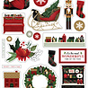 Carta Bella A Wonderful Christmas Chipboard Accents (CBAWC328021) (OUTLET)
