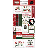 Carta Bella A Wonderful Christmas Chipboard Phrases (CBAWC328022) (OUTLET)