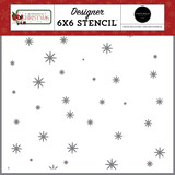 Carta Bella Looks Like Christmas Stencil (CBAWC328033) (OUTLET)