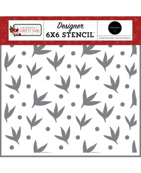 Carta Bella Seasonal Leaves Stencil (CBAWC328034) (OUTLET)
