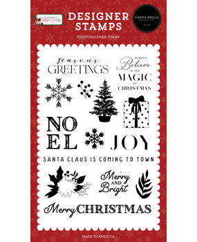 Carta Bella Always Believe Designer Stamps (CBAWC328044) (OUTLET)