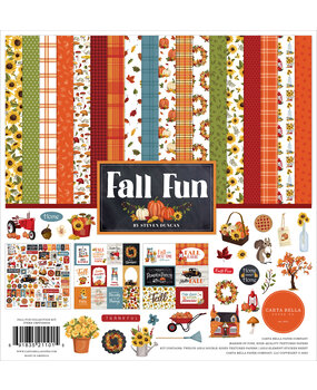 Carta Bella Fall Fun 12x12 Inch Collection Kit (CBFF326016) (OUTLET)