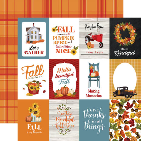 Carta Bella Fall Fun 6x6 Inch Paper Pad (CBFF326023) (OUTLET) Carta Bella Fall Fun 6x6 Inch Paper Pad (CBFF326023) (OUTLET)