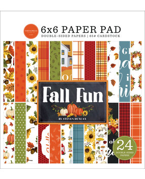 Carta Bella Fall Fun 6x6 Inch Paper Pad (CBFF326023) (OUTLET) Carta Bella Fall Fun 6x6 Inch Paper Pad (CBFF326023) (OUTLET)