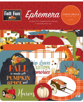 Carta Bella Fall Fun Ephemera (CBFF326024) (OUTLET)