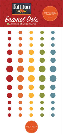 Carta Bella Fall Fun Enamel Dots (CBFF326028) (OUTLET)