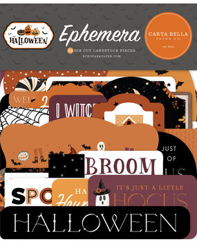 Carta Bella Halloween Ephemera (CBHW324024) (OUTLET)