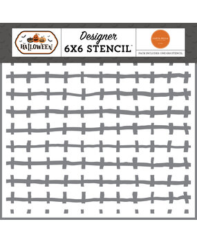 Carta Bella Spooky Scary Stitch Stencil (CBHW324034) (OUTLET)