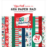 Echo Park Happy Holidays 6x6 Inch Paper Pad (HPH327023) (DISCONTINUED)