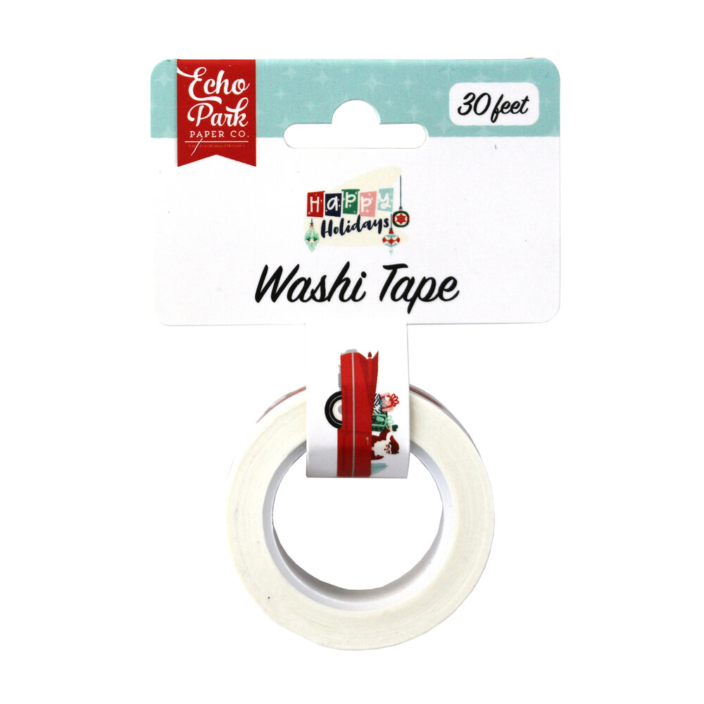Echo Park Washi Tape Visiting Santa (HPH327026) (DISCONTINUED)