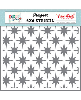 Echo Park Just Believe Stars Stencil (HPH327034) (DISCONTINUED)