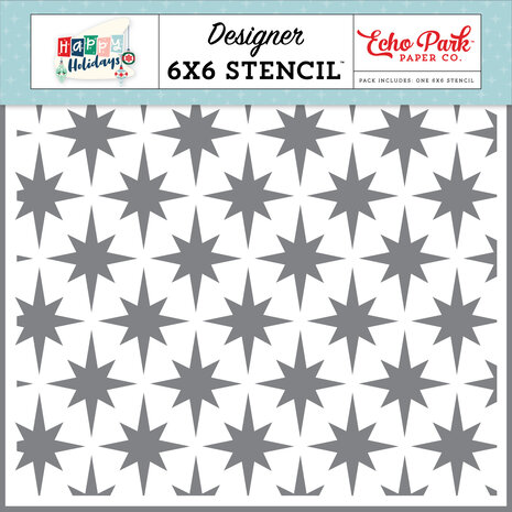 Echo Park Just Believe Stars Stencil (HPH327034) (OUTLET) Echo Park Just Believe Stars Stencil (HPH327034) (OUTLET)