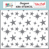 Echo Park What Fun Stars Stencil (HPH327035) (DISCONTINUED)