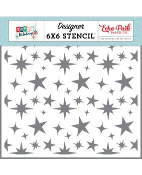 Echo Park What Fun Stars Stencil (HPH327035) (OUTLET)