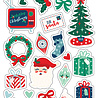 Echo Park Happy Holidays Puffy Stickers (HPH327066) (DISCONTINUED)