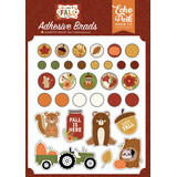Echo Park I Love Fall Adhesive Brads (LFA225020) (DISCONTINUED)
