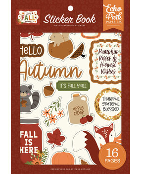 Echo Park I Love Fall Sticker Book (LFA225029) (DISCONTINUED)