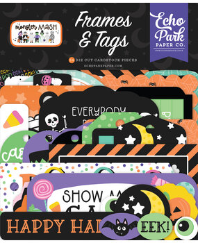 Echo Park Monster Mash Frames & Tags (MM323025) (DISCONTINUED)