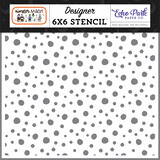 Echo Park Double Double Bubble Stencil (MM323033) (OUTLET)