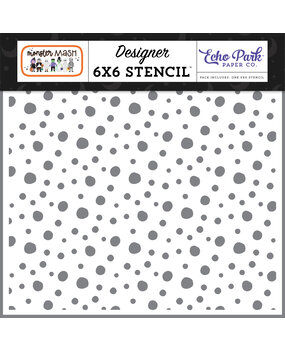 Echo Park Double Double Bubble Stencil (MM323033) (OUTLET)