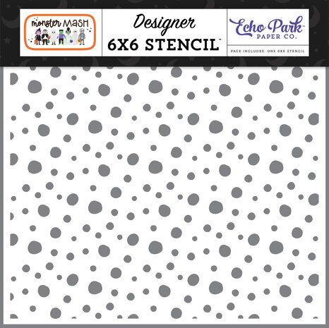 Echo Park Double Double Bubble Stencil (MM323033) (DISCONTINUED)