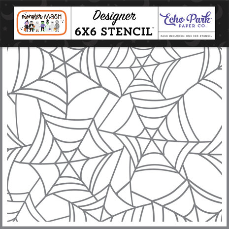 Echo Park Creepy Crawly Web Stencil (MM323035) (OUTLET) Echo Park Creepy Crawly Web Stencil (MM323035) (OUTLET)