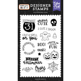 Echo Park 2 Cute 2 Spook Designer Stamps (MM323044) (DISCONTINUED)