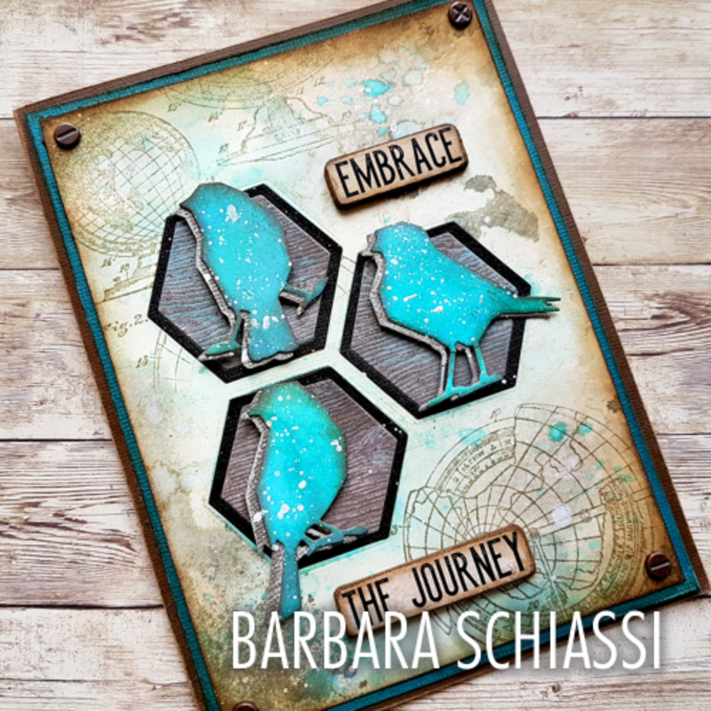 Sizzix Thinlits Die by Tim Holtz Silhouette Birds (9pcs) (665861) Sizzix Thinlits Die by Tim Holtz Silhouette Birds (9pcs) (665861)