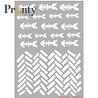 Pronty Crafts Stencil Purrrfect Fishbone A5 (470.806.019) (OUTLET)