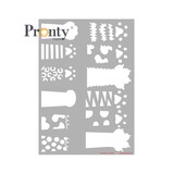 Pronty Crafts Stencil Purrrfect Paws 2 A5 (470.806.023) (DISCONTINUED)