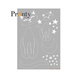 Pronty Crafts Stencil Purrrfect Mask A4 (470.806.025) (DISCONTINUED)