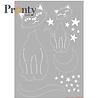 Pronty Crafts Stencil Purrrfect Mask A4 (470.806.025) (OUTLET)