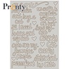 Pronty Crafts Chipboard Purrrfect Quotes A5 (492.001.045) (OUTLET)