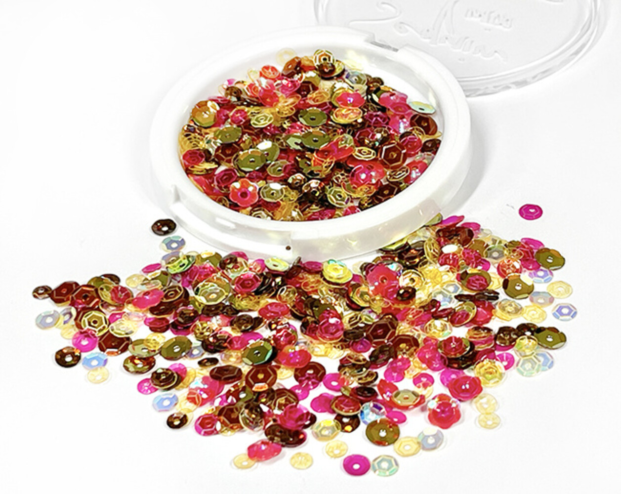 Picket Fence Studios Sequin Mix + Embellishments Karma is like a Breeze (SQC-192) (OUTLET)