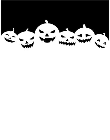 Picket Fence Studios Fabulous Foiling Toner Card Fronts Halloween Jubilee (12pcs) (FT-100) (OUTLET)