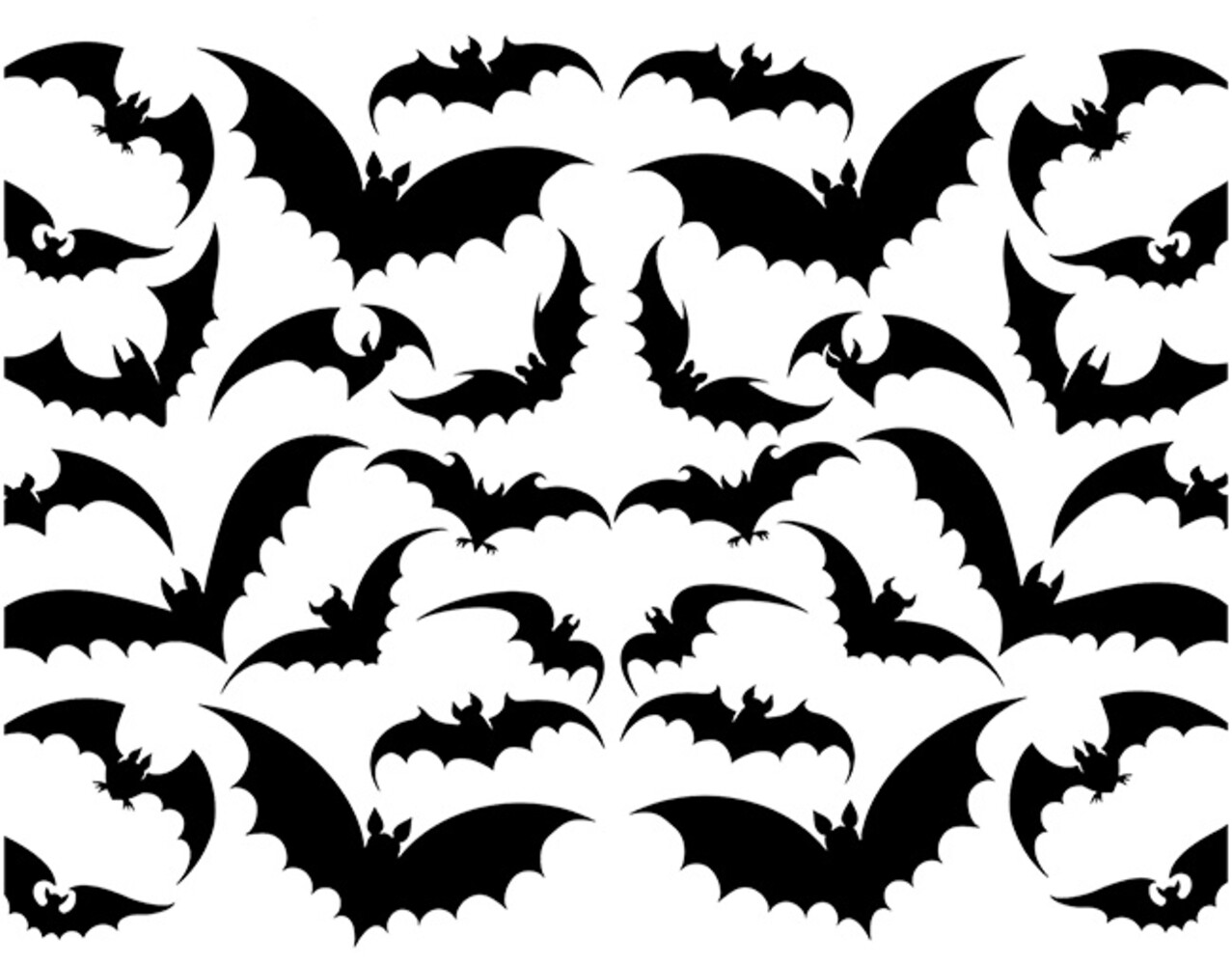 Picket Fence Studios Fabulous Foiling Toner Card Fronts Halloween Jubilee (12pcs) (FT-100) (OUTLET)