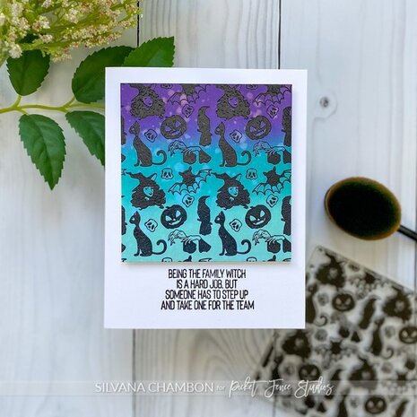 Picket Fence Studios A Witch's Dreams 4x4 Inch Clear Stamps (H-128) (OUTLET)